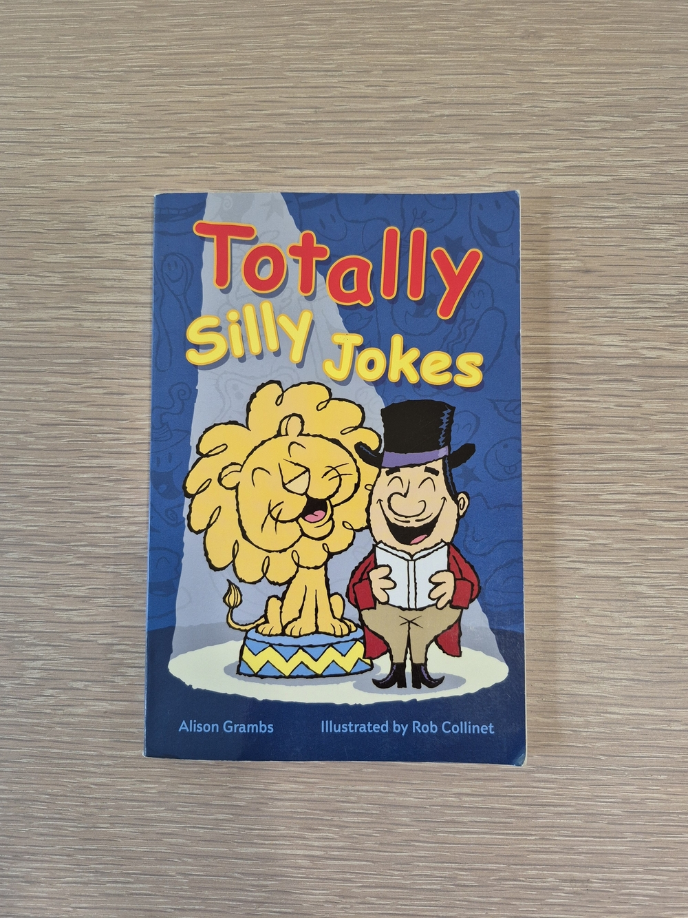 Totally Silly Jokes Kids Book - Navy Blue Cover